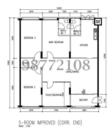 Blk 889A Tampines Street 81 (Tampines), HDB 5 Rooms #130620402
